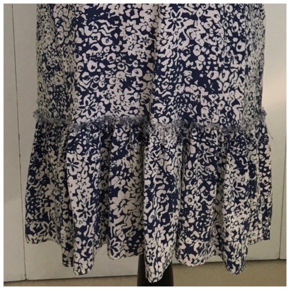 JOIE SILK SHIFT STYLE FLORAL DRESS SIZE S - Picture 8 of 9